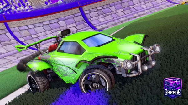 A Rocket League car design from OryBoy