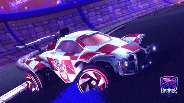 A Rocket League car design from Coffnx