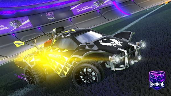 A Rocket League car design from LividFalcon