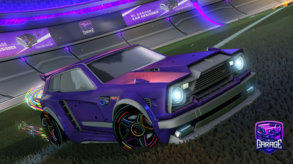 A Rocket League car design from voitx64
