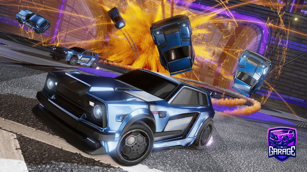 A Rocket League car design from Ange_leesss