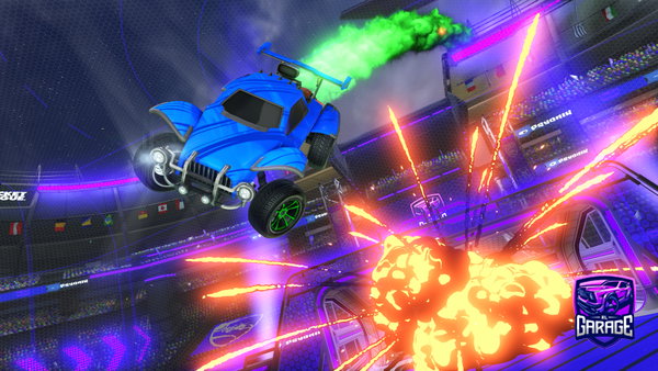 A Rocket League car design from Wonfo
