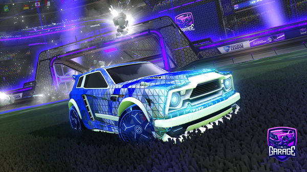 A Rocket League car design from satakuzxc