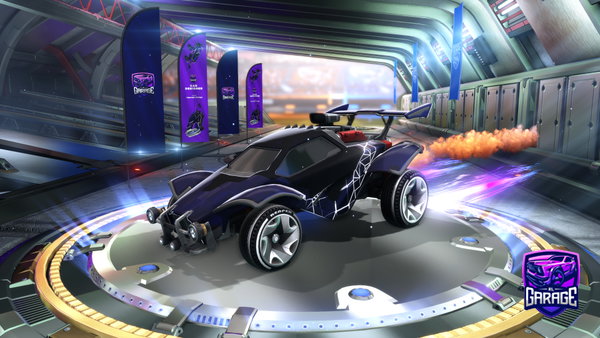 A Rocket League car design from Timeo_RL-_-