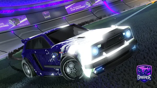 A Rocket League car design from Cambro30