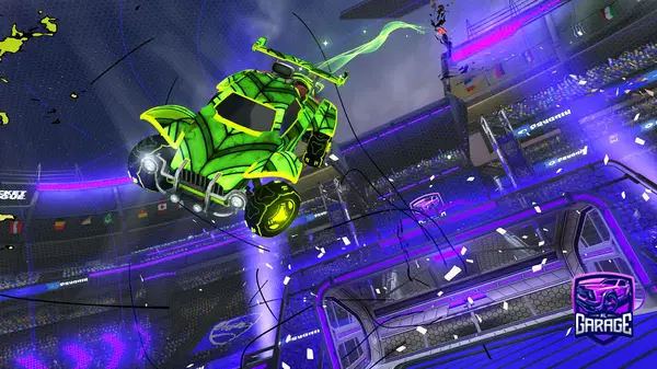 A Rocket League car design from Derpieclaytoes