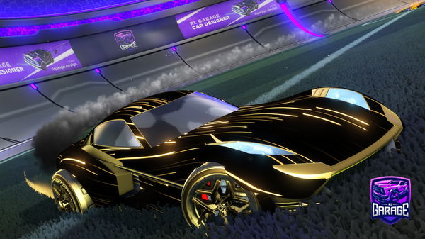 A Rocket League car design from Pulse_Cash12