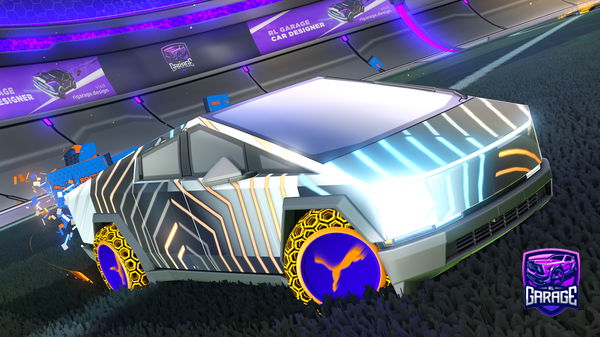 A Rocket League car design from LazyActivity3276