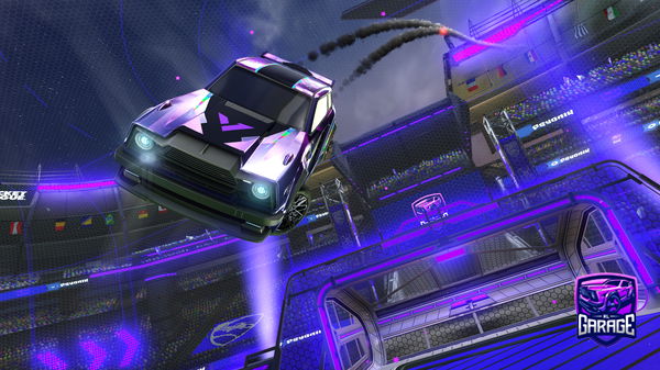 A Rocket League car design from DOGSOLOBR0