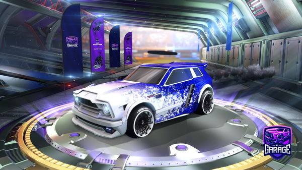 A Rocket League car design from ol-flash09