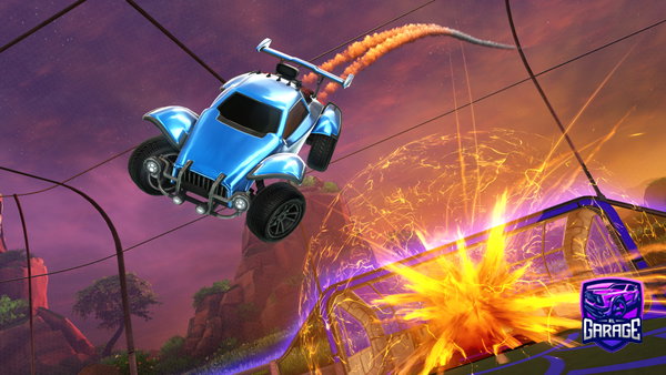 A Rocket League car design from Omarolyt