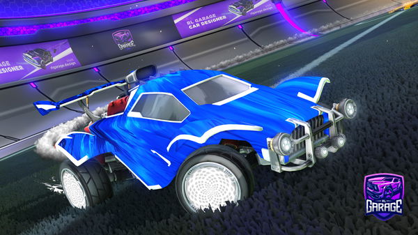 A Rocket League car design from Aftmost