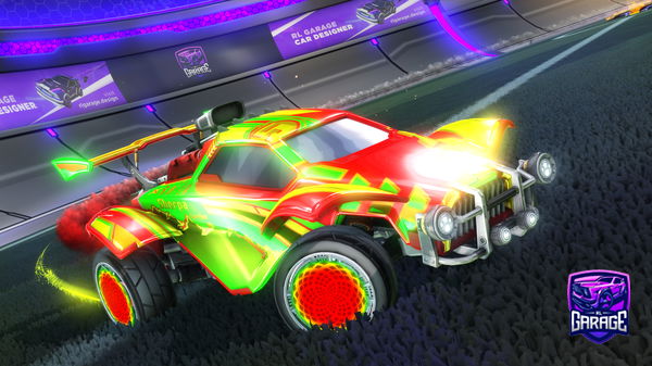 A Rocket League car design from LSousa6