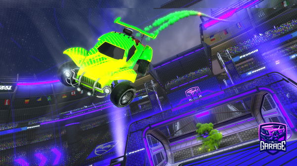 A Rocket League car design from Devora02