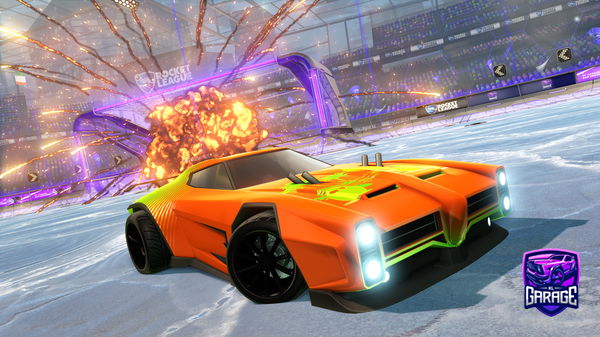 A Rocket League car design from Meufi