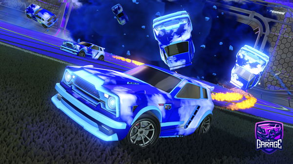 A Rocket League car design from hyyper-szn