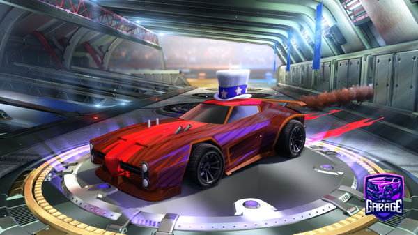 A Rocket League car design from Binaryman4231