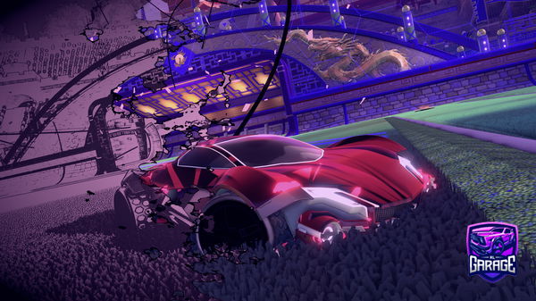 A Rocket League car design from Kulob
