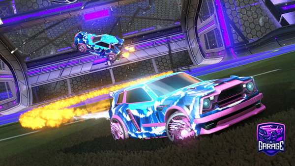 A Rocket League car design from valkyraeRL