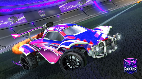 A Rocket League car design from bennettkelley15