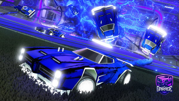A Rocket League car design from Keylesslynx