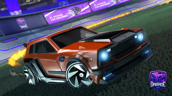 A Rocket League car design from KTiniOfficial