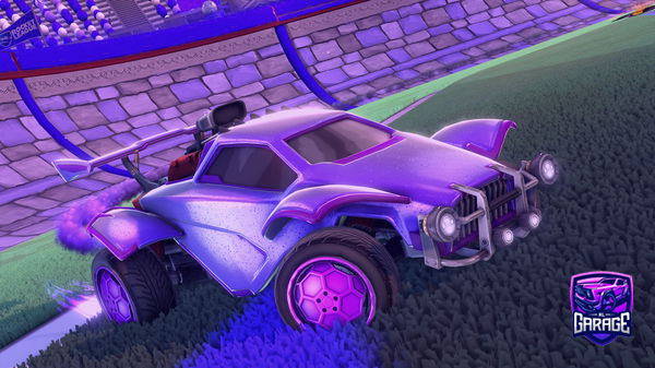 A Rocket League car design from chio11