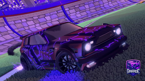 A Rocket League car design from zestypirahna