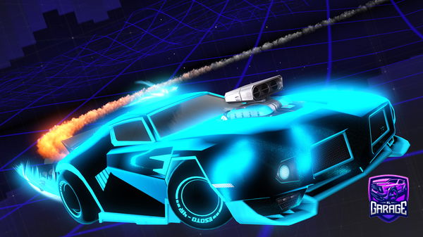 A Rocket League car design from LeKriliq