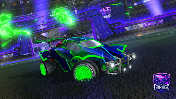 A Rocket League car design from blackape69