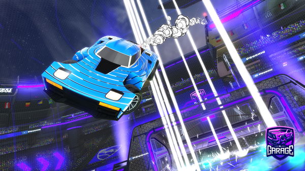 A Rocket League car design from FusionVoltage
