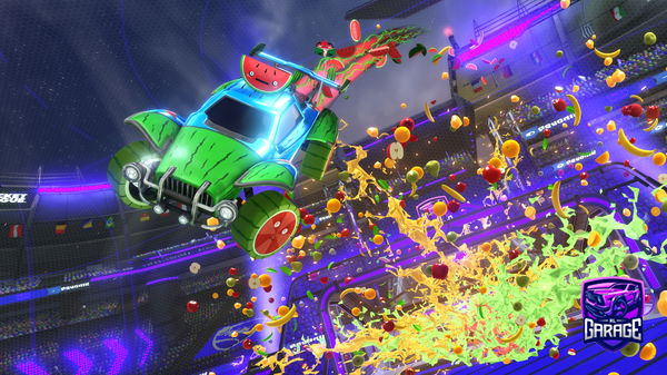 A Rocket League car design from Azdr_