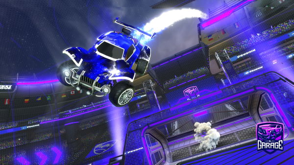 A Rocket League car design from OctaValoare