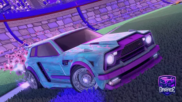 A Rocket League car design from Chaztacles