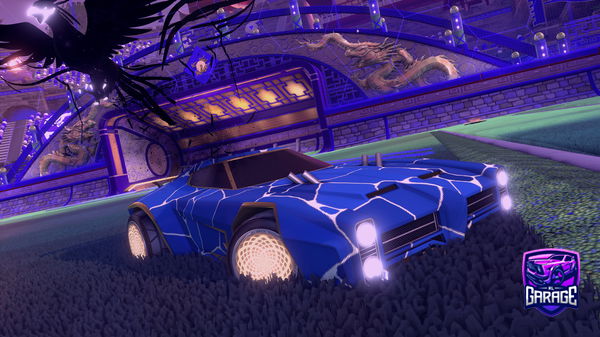 A Rocket League car design from DrAg0N75