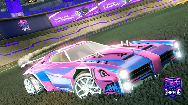 A Rocket League car design from Beefsnekky