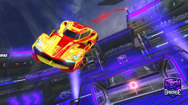 A Rocket League car design from Darthpengu