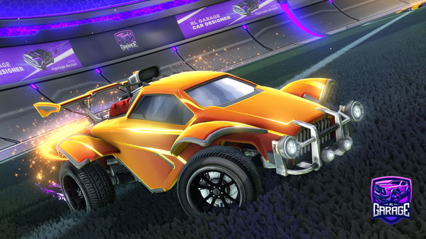 A Rocket League car design from texl