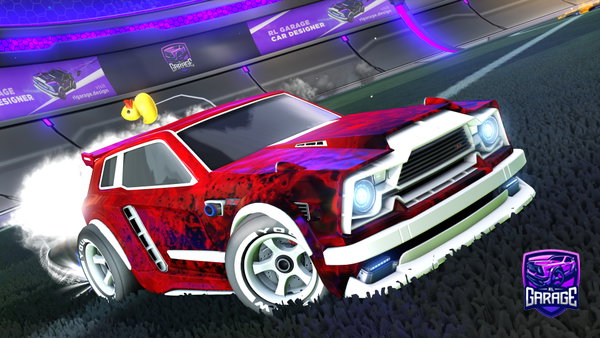 A Rocket League car design from QbasekQtasek