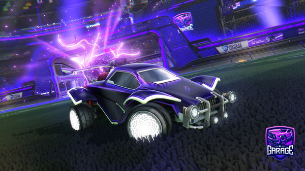 A Rocket League car design from Wohulo