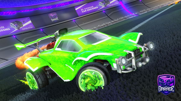 A Rocket League car design from Afnn3c