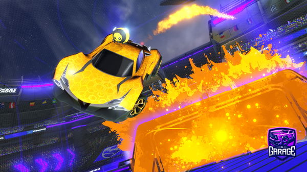 A Rocket League car design from Dice_Bunny_YT