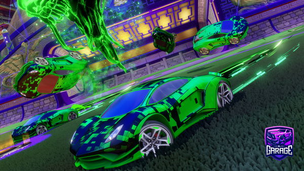 A Rocket League car design from LightspeedRacer