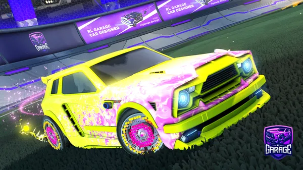 A Rocket League car design from PrankstyTrader