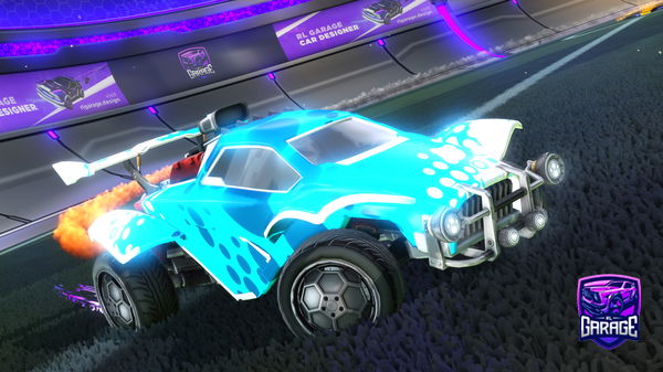 A Rocket League car design from DefiAntRL