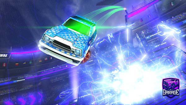 A Rocket League car design from FaZeAR13