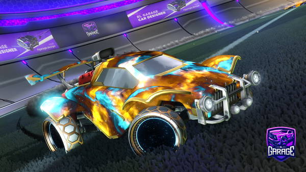 A Rocket League car design from Phoenix555