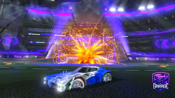 A Rocket League car design from Lacky_zd2