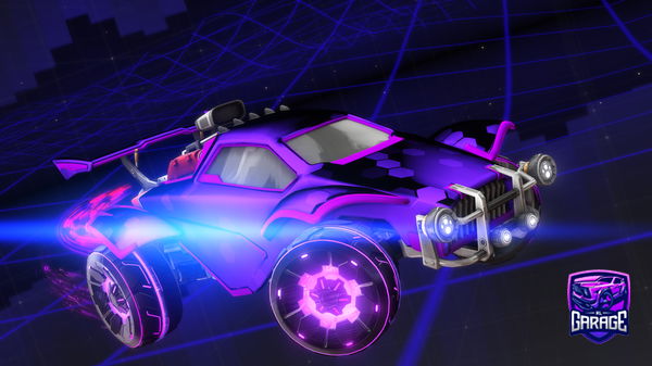 A Rocket League car design from AlmostDead
