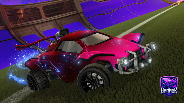 A Rocket League car design from Verrkami